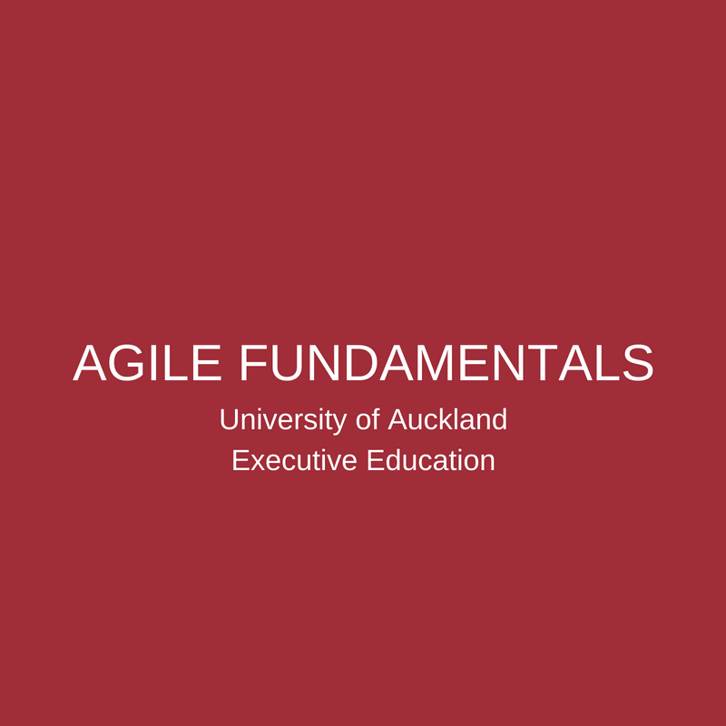 Agile Fundamentals: Graeme’s DIY non-MBA, MBA continues…