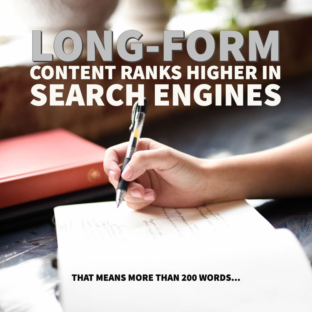 Is there a demand for long-form written content?
