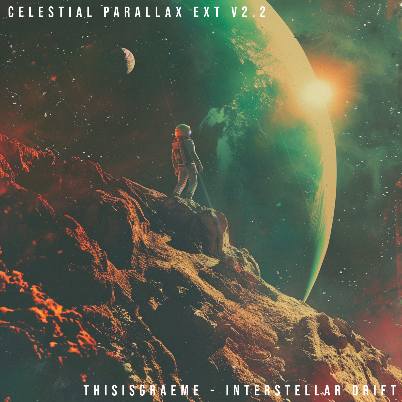 Discover “Celestial Parallax Ext V2.2” by THISISGRAEME Music and Interstellar Drift: An Amazing Spacey Chillwave Journey