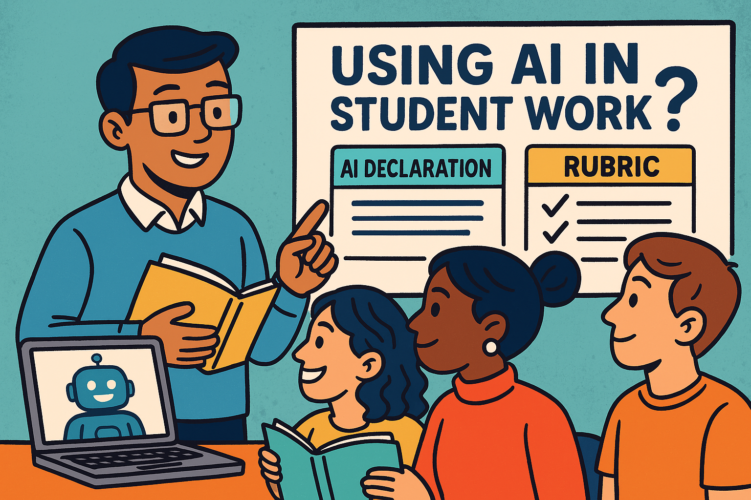 Using AI in Student Work? Here’s How to Handle Declarations and Rubrics