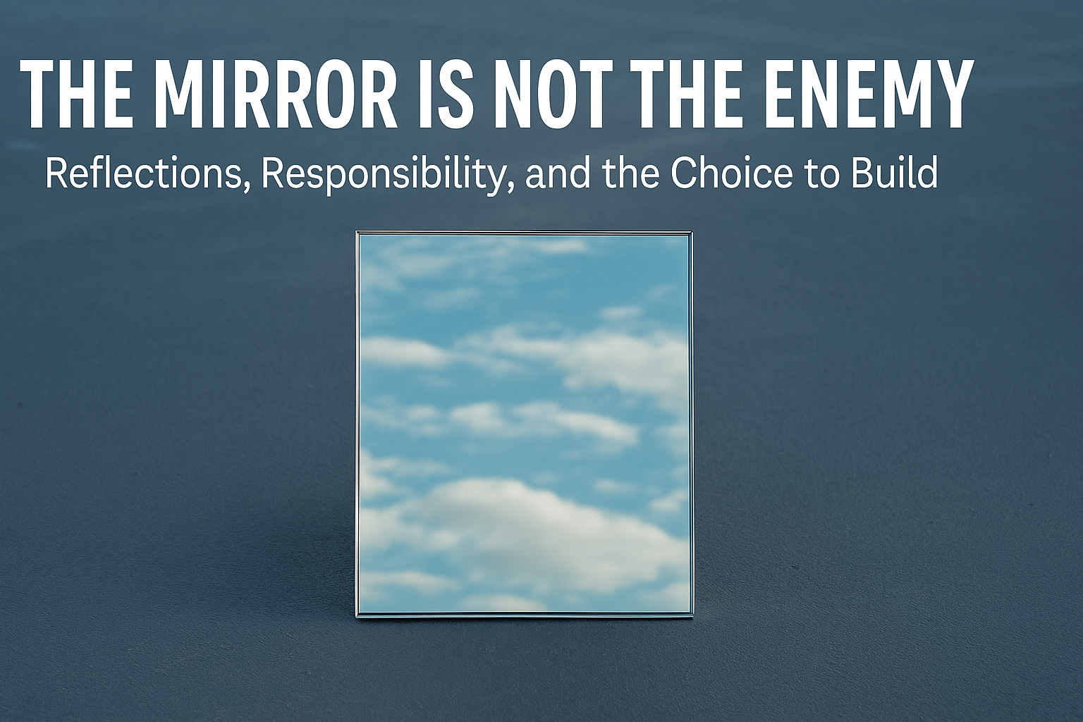 The Ethical Mirror AI: Reflections, Responsibility, and the Choice to Build