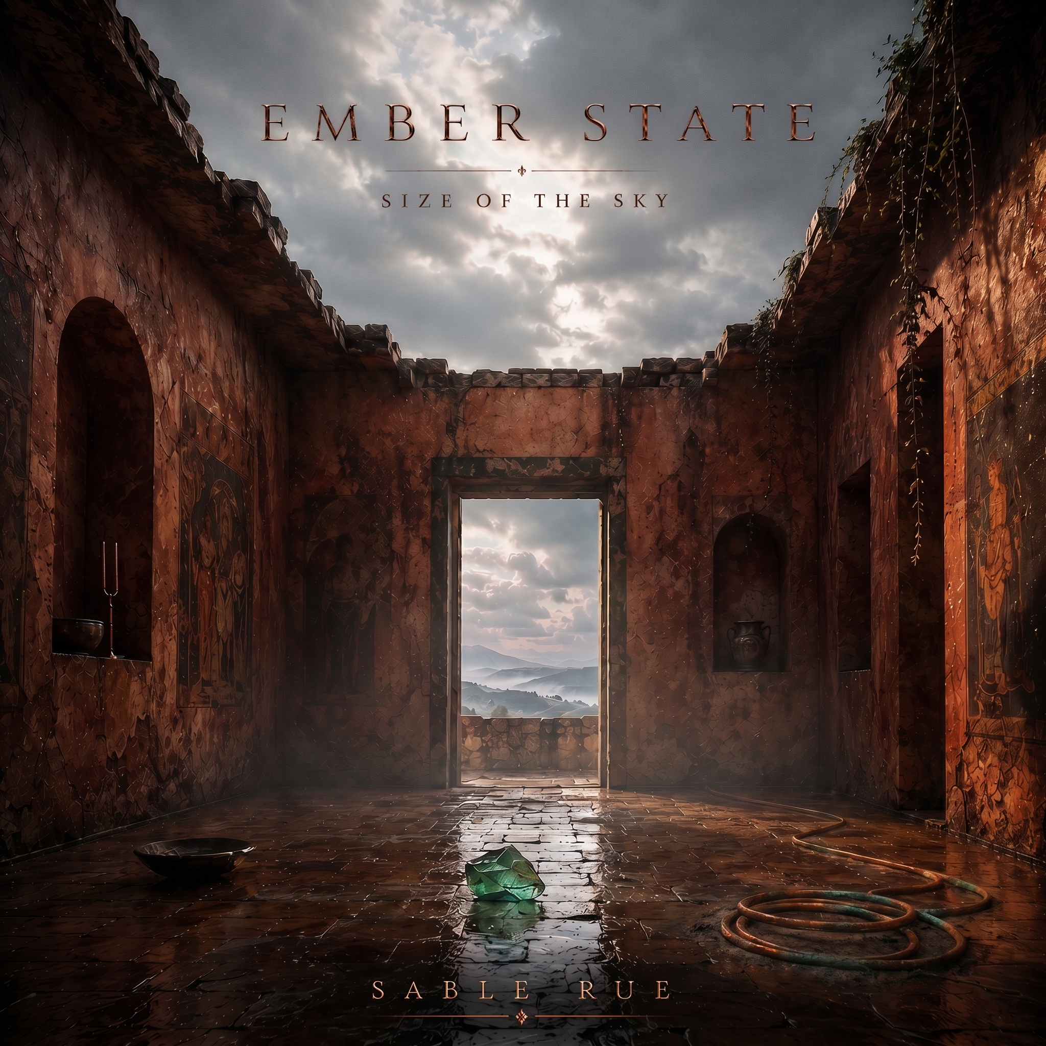 Album cover for Ember State: Size of the Sky by Sable Rue